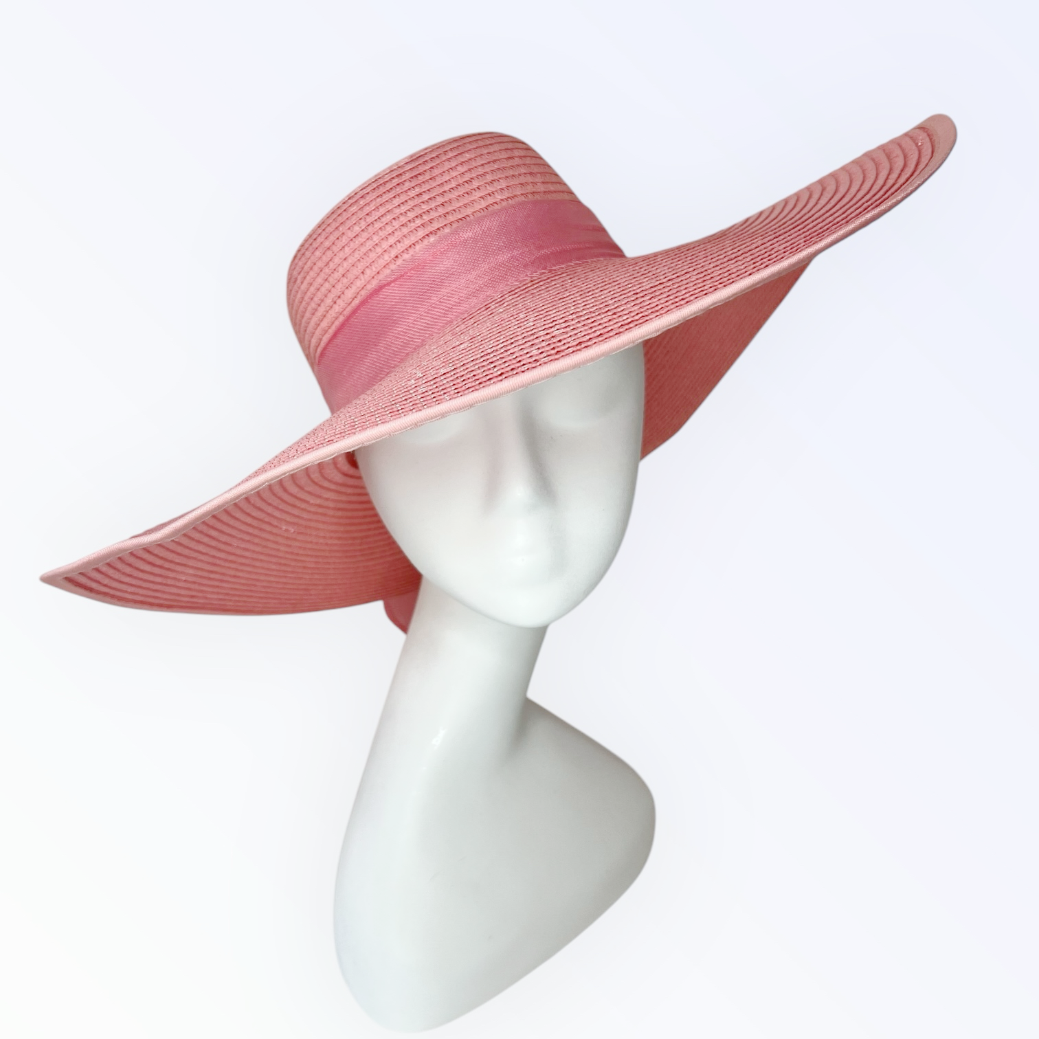 Elaine's Pink Hat and Brooch set