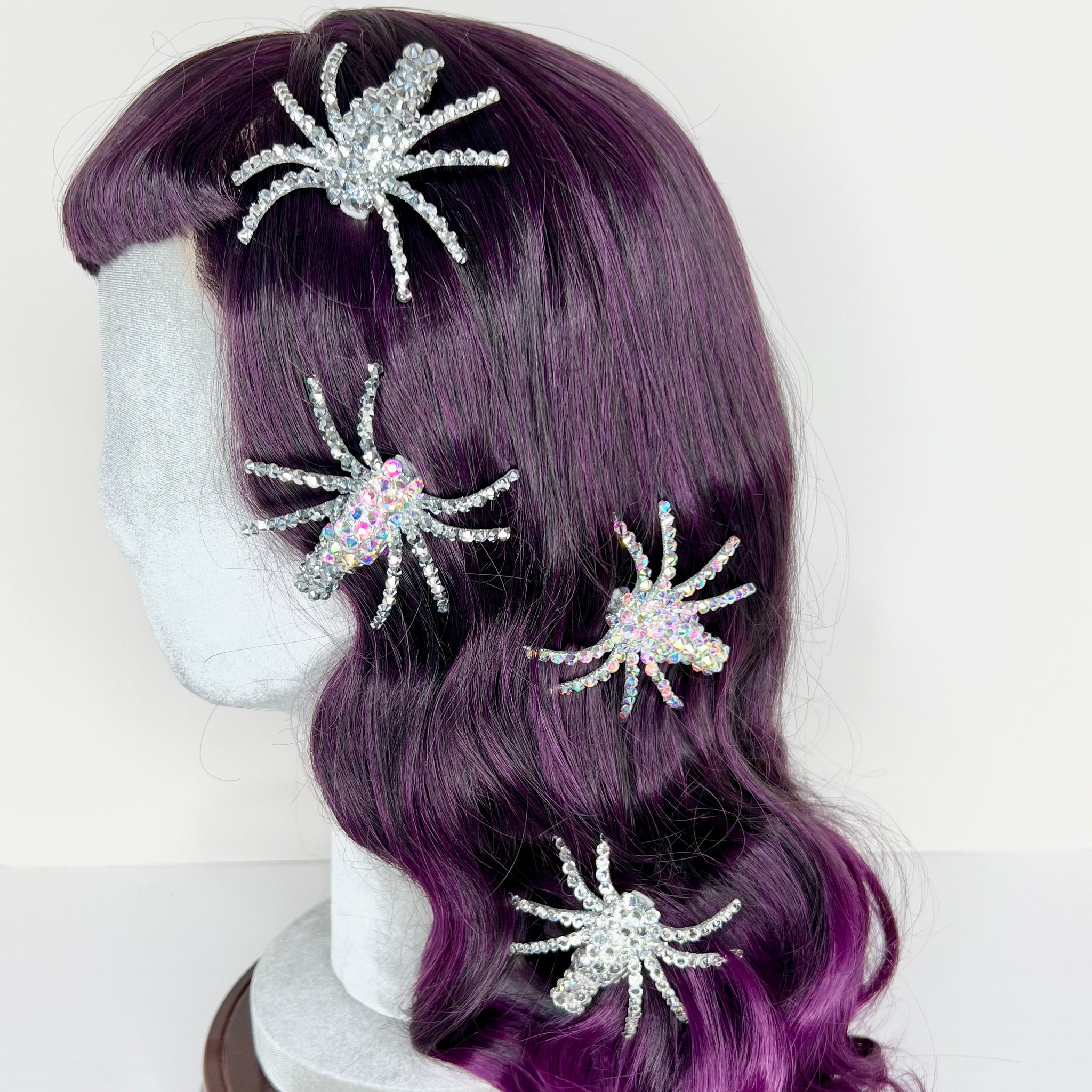 Silver & Diamond Spider Collection