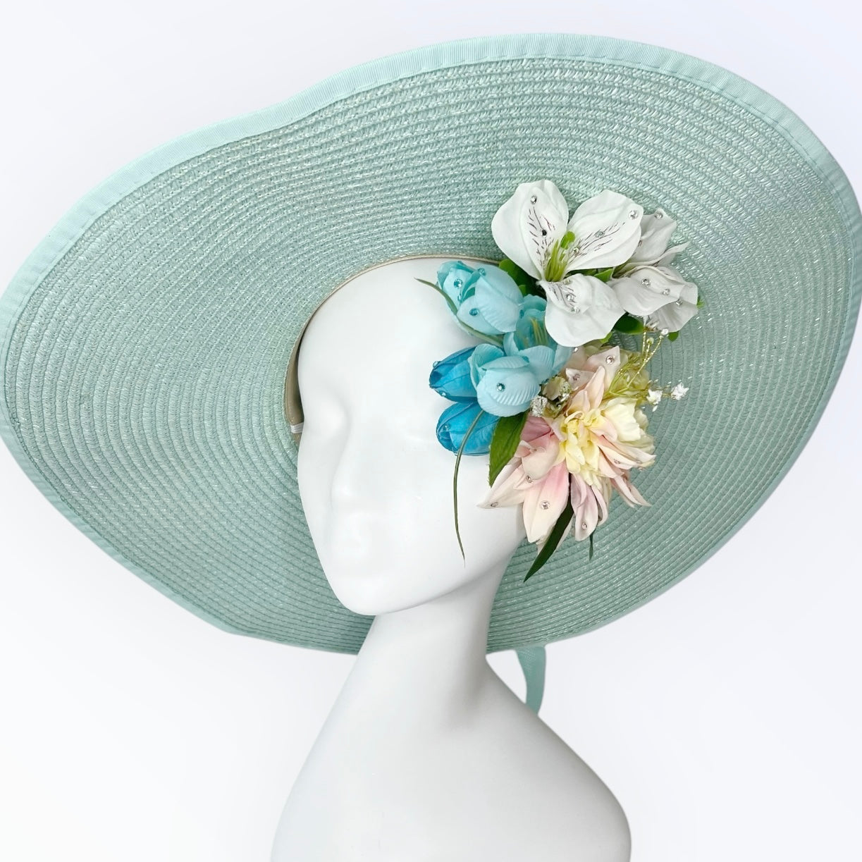 The Diamond Hat and Brooch Set