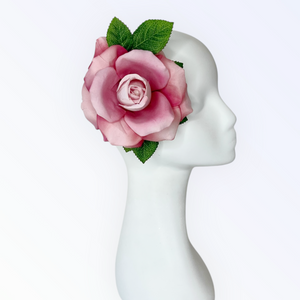 Elaine's Pink Hat and Brooch set