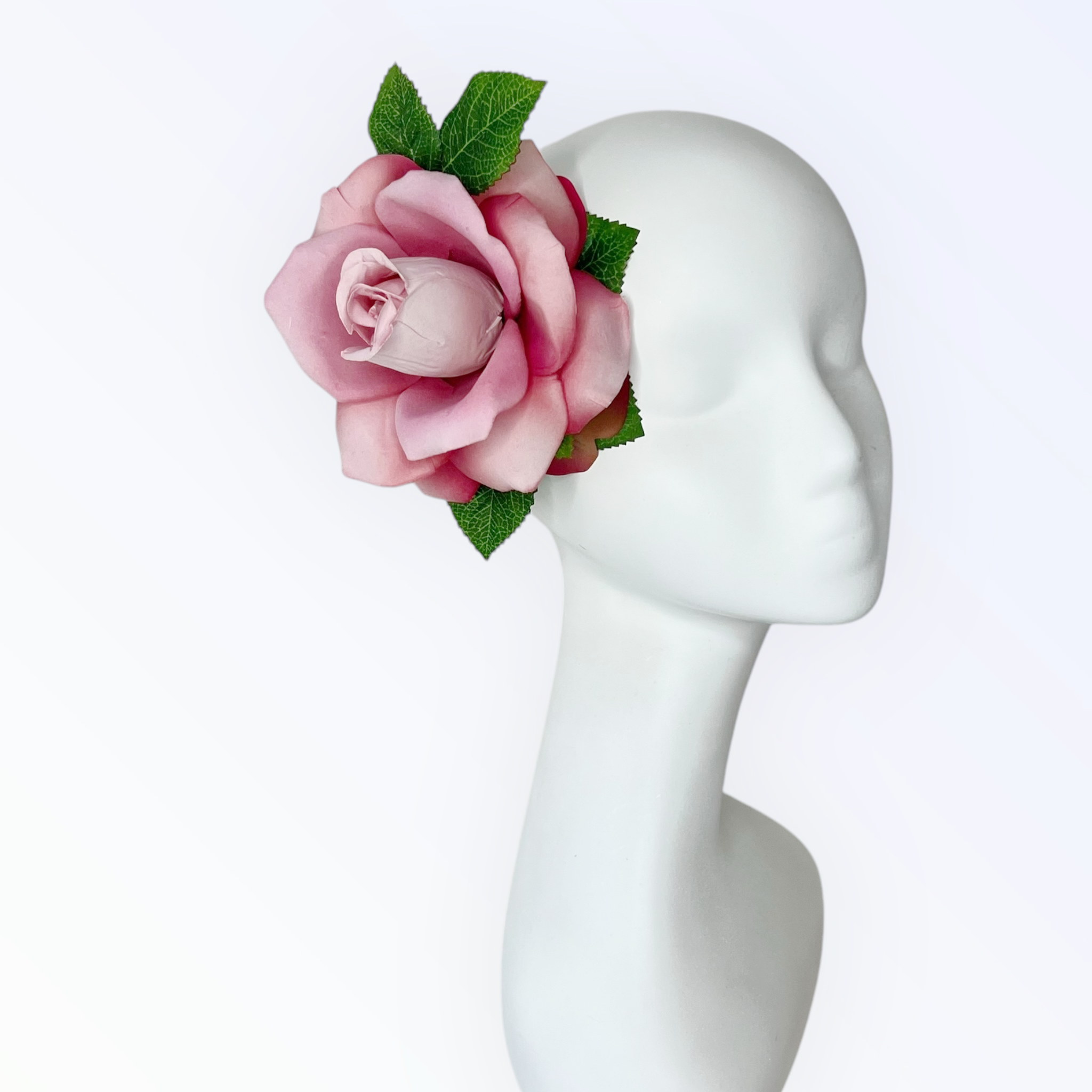 Elaine's Pink Hat and Brooch set