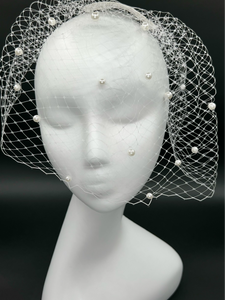 Bridal Pearl Veil